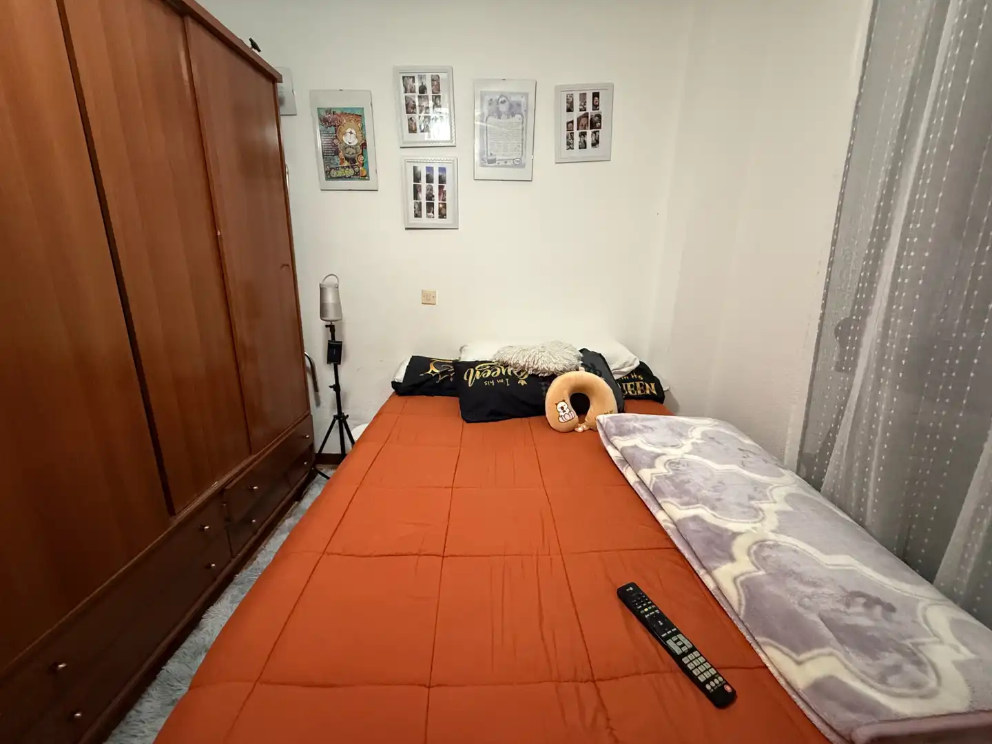 Bedroom of Flat for sale in Madrid  with Heating, Parquet flooring and Terrace