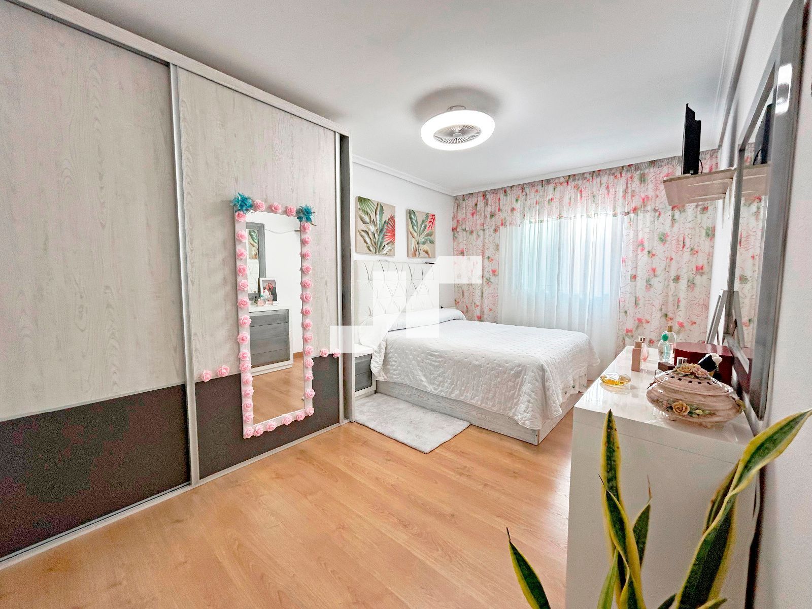 Bedroom of Flat for sale in Vila-real  with Air Conditioner and Terrace