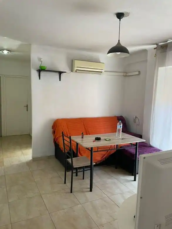 Living room of Flat for rent in Murcia  with Air Conditioner and Furnished