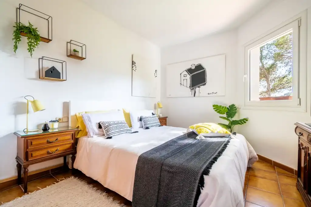 Bedroom of Houses for sale in Calvià  with Air Conditioner, Private garden and Terrace