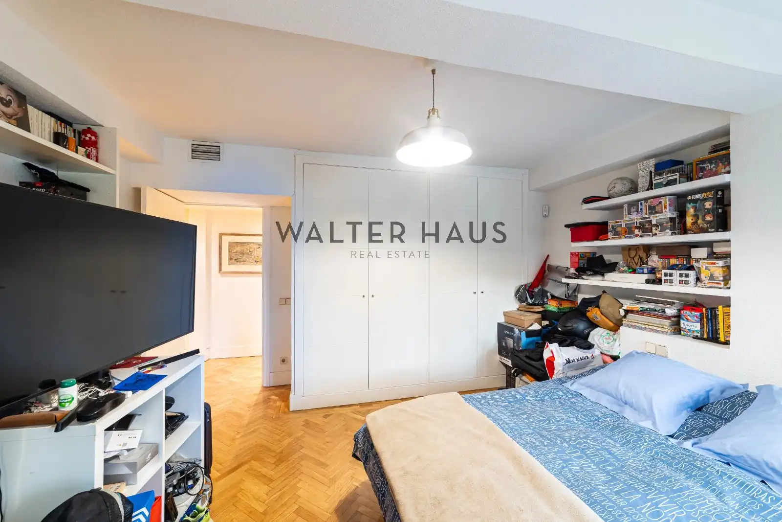 Bedroom of Flat for sale in Madrid  with Air Conditioner, Heating and Terrace