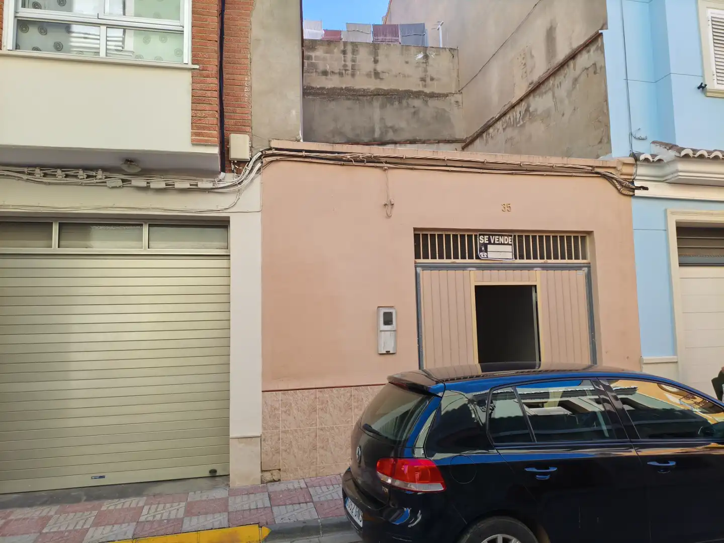 Vista exterior de Garaje en venta en Benifaió