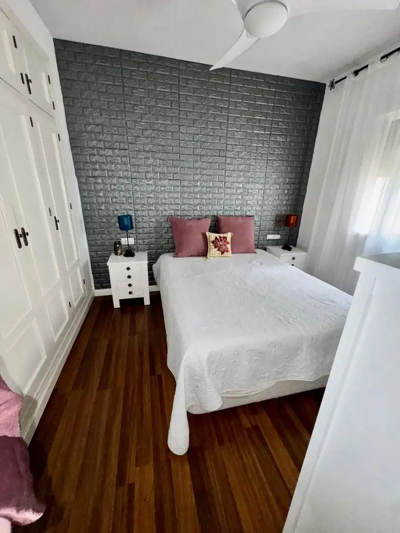 Bedroom of Flat for sale in La Algaba  with Air Conditioner and Heating
