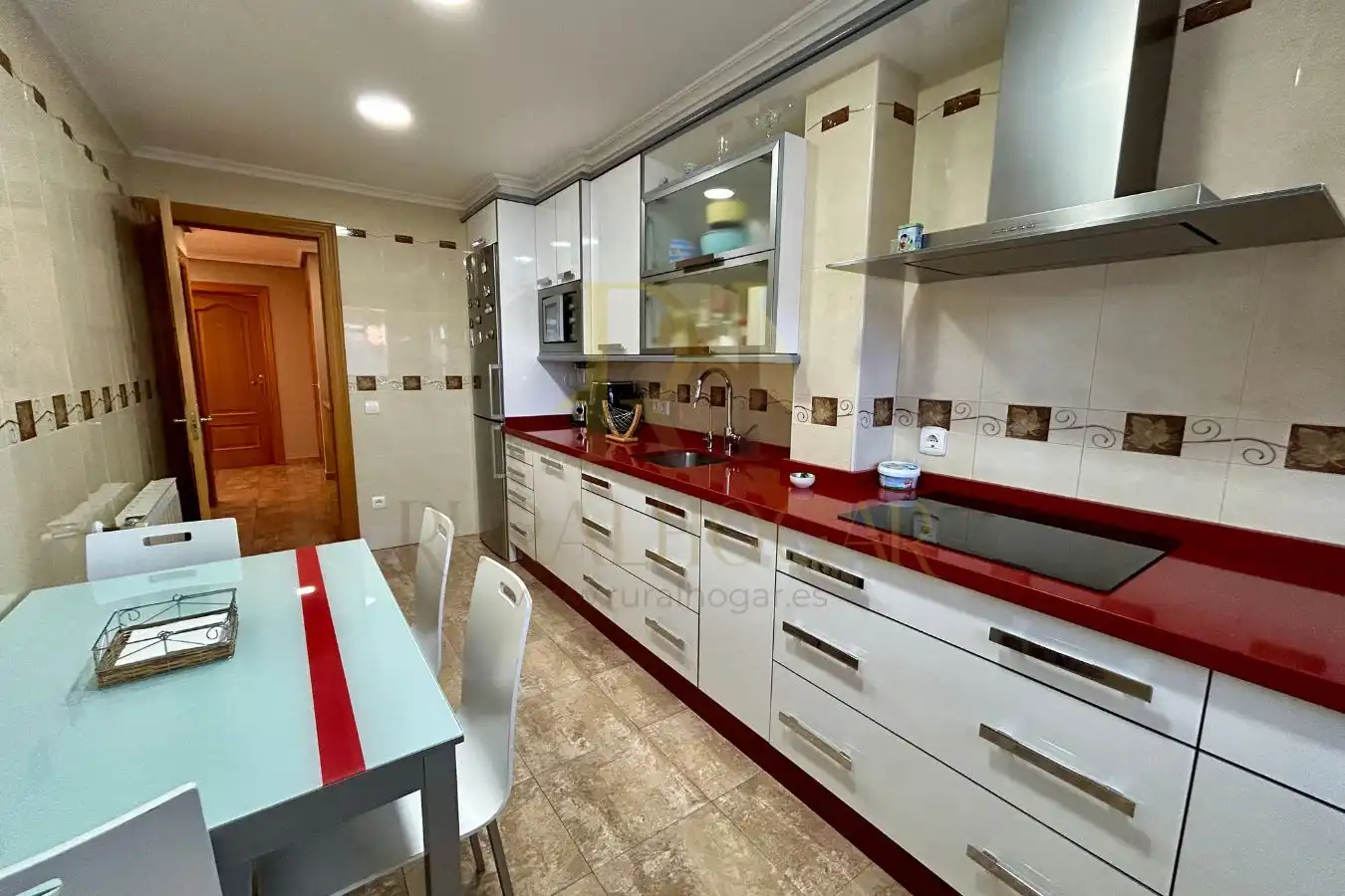 Küche von Haus zum Verkauf in Soto de la Vega mit Heizung und Möbliert