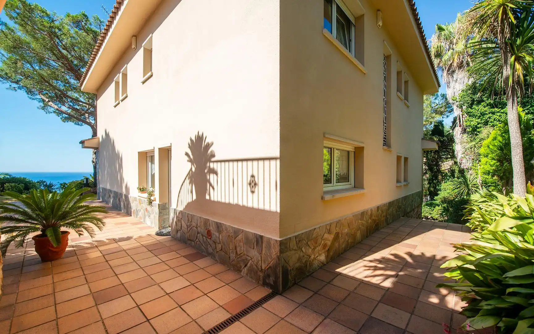 Vista exterior de Casa o chalet en venta en Tossa de Mar con Calefacción, Jardín privado y Terraza