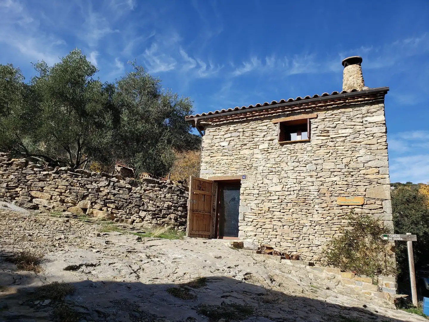 Exterior view of Houses for sale in Bierge  with Heating, Private garden and Storage room