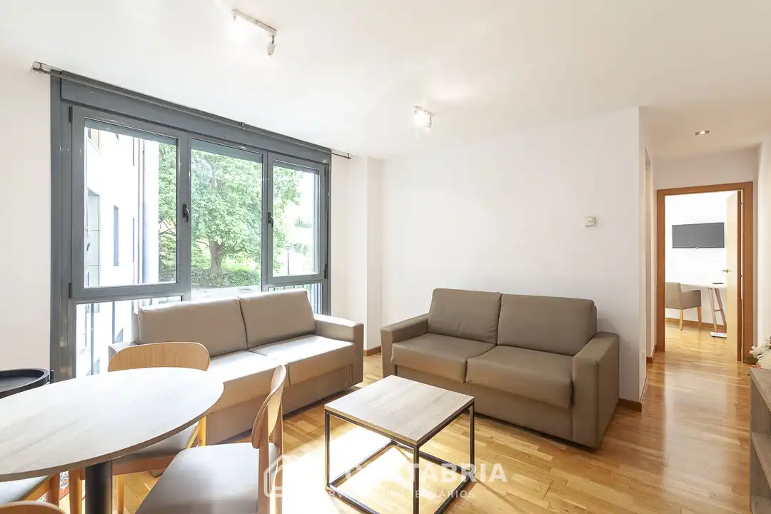 Wohnzimmer von Wohnung zum Verkauf in Liérganes mit Heizung, Schwimmbad und Möbliert