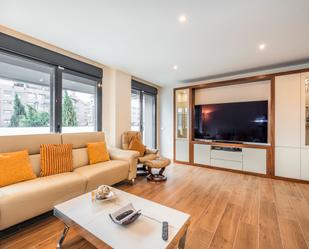 Living room of Flat for sale in  Madrid Capital  with Air Conditioner, Heating and Terrace