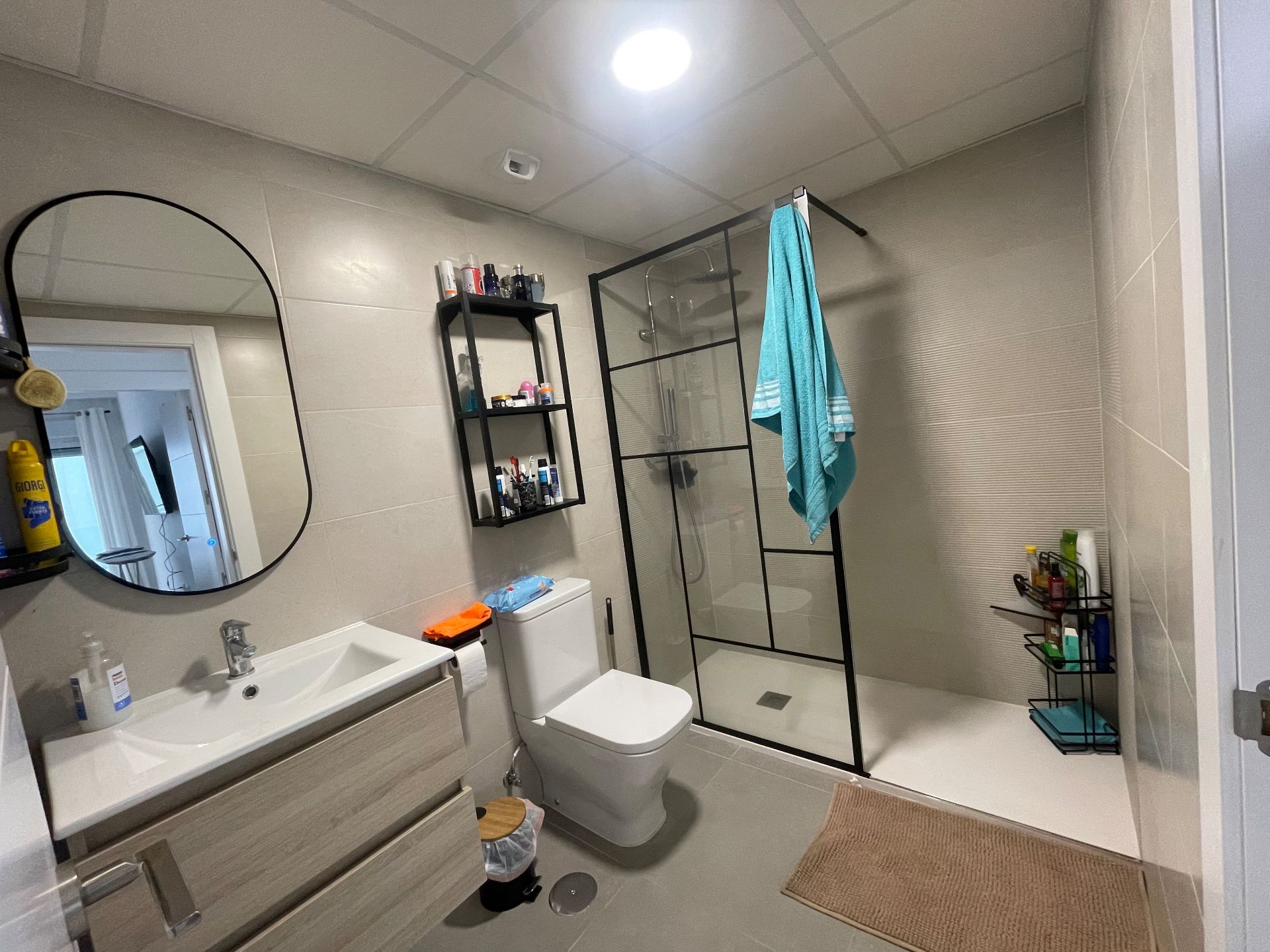 Bathroom of Flat for sale in Málaga Capital  with Air Conditioner, Terrace and Storage room