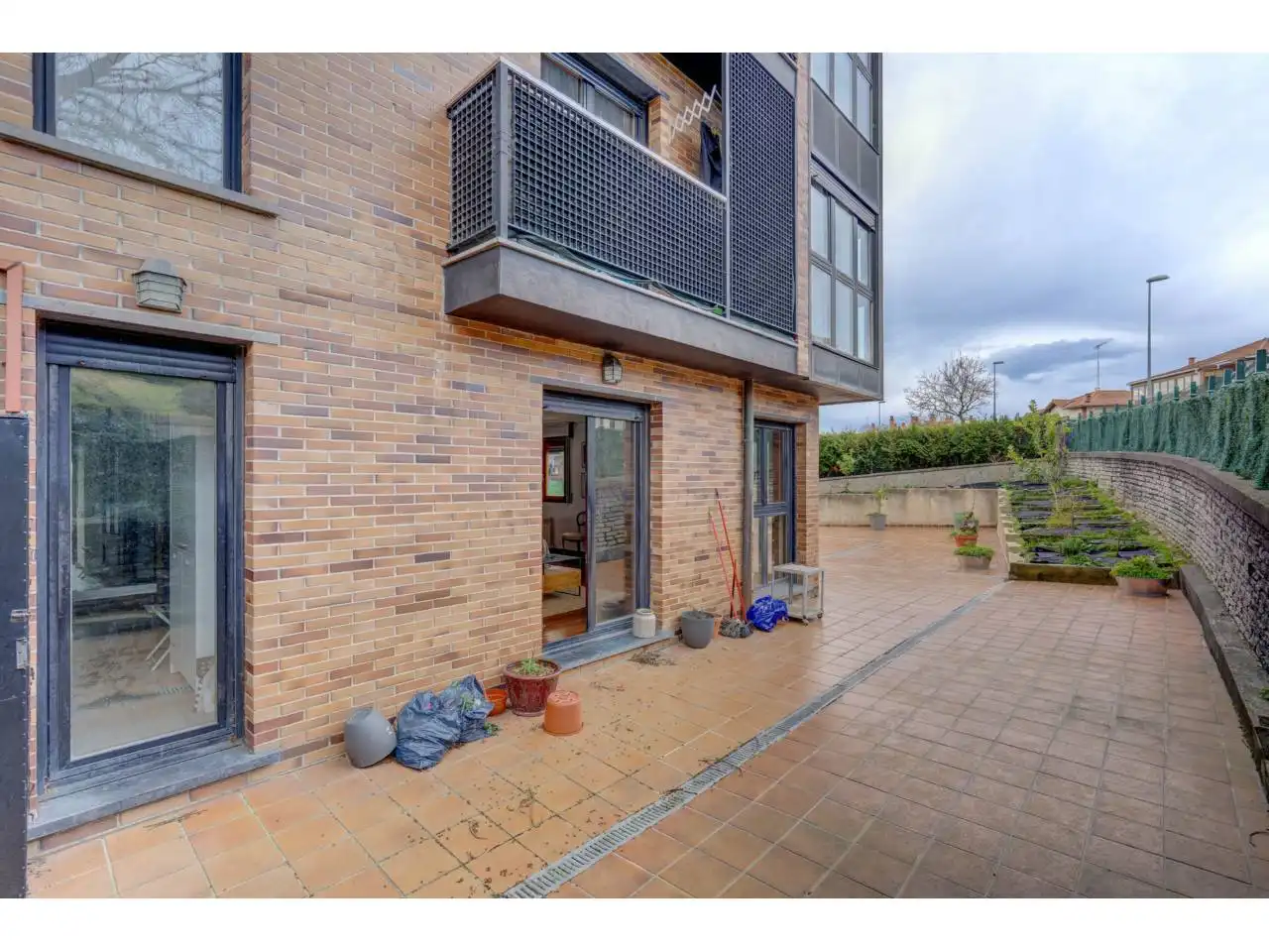 Exterior view of Flat for sale in Donostia - San Sebastián   with Heating, Private garden and Terrace