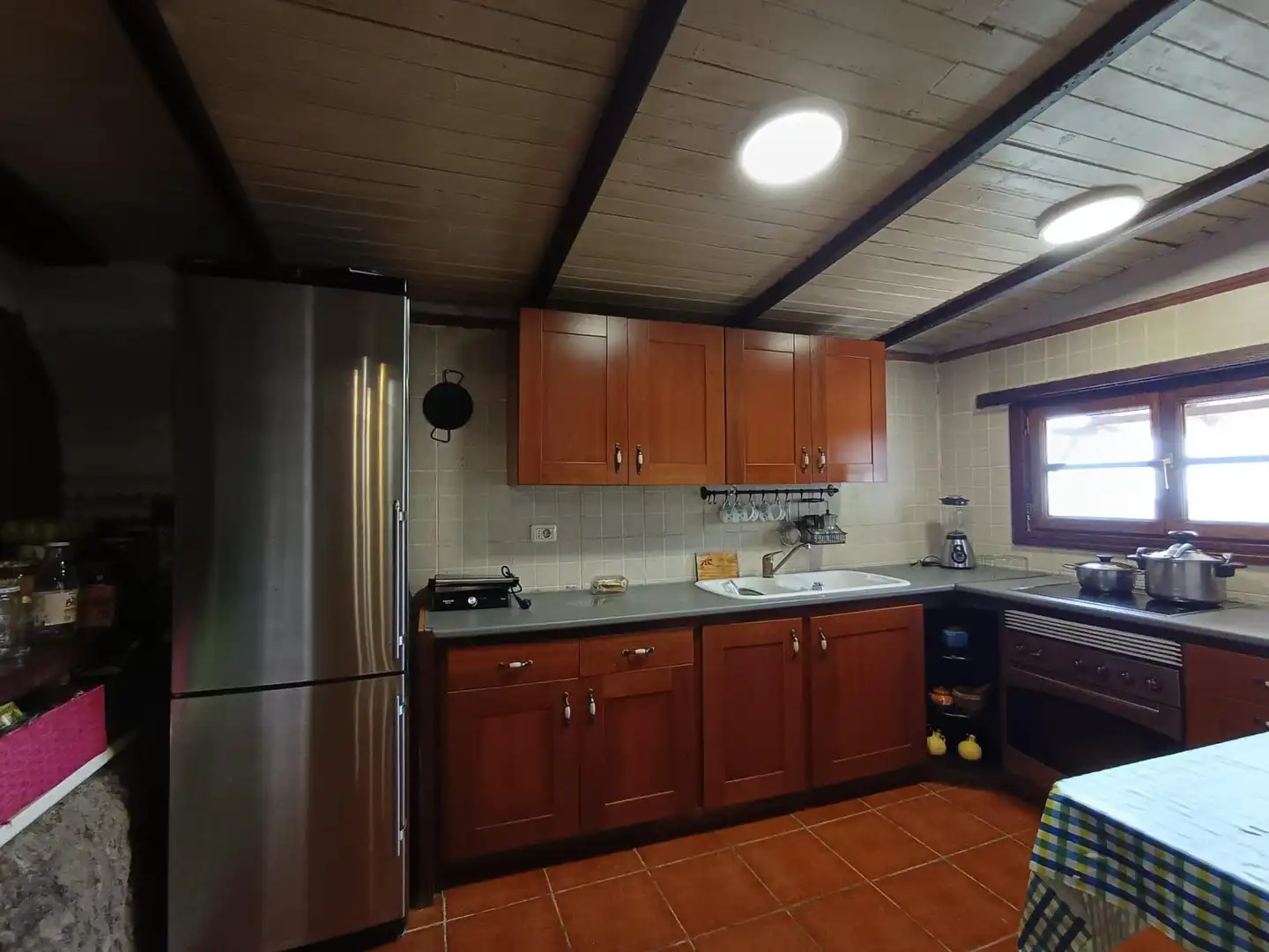 Cocina de Finca rústica en venta en Valsequillo de Gran Canaria con Terraza
