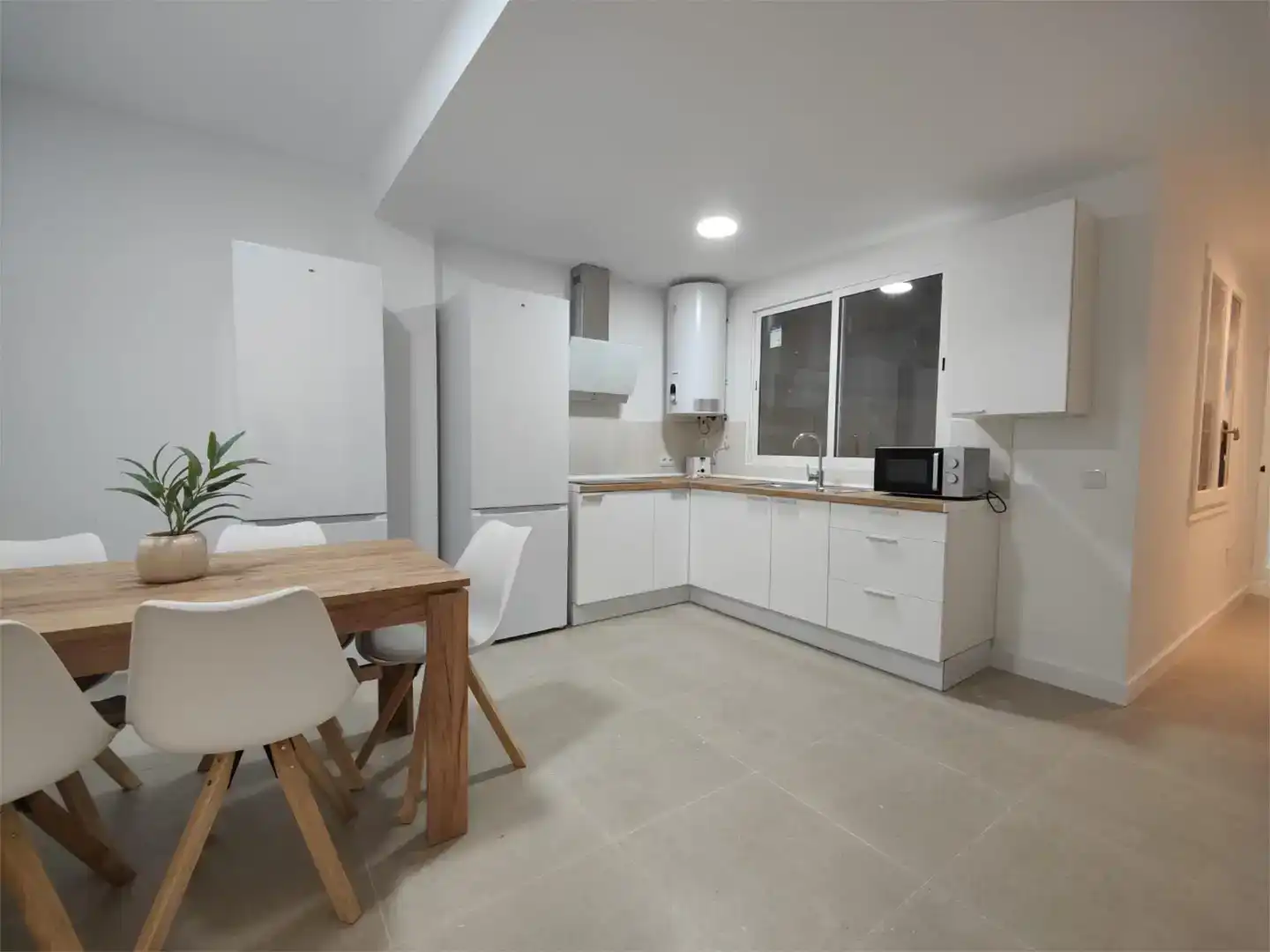 Kitchen of Flat for share in Centro