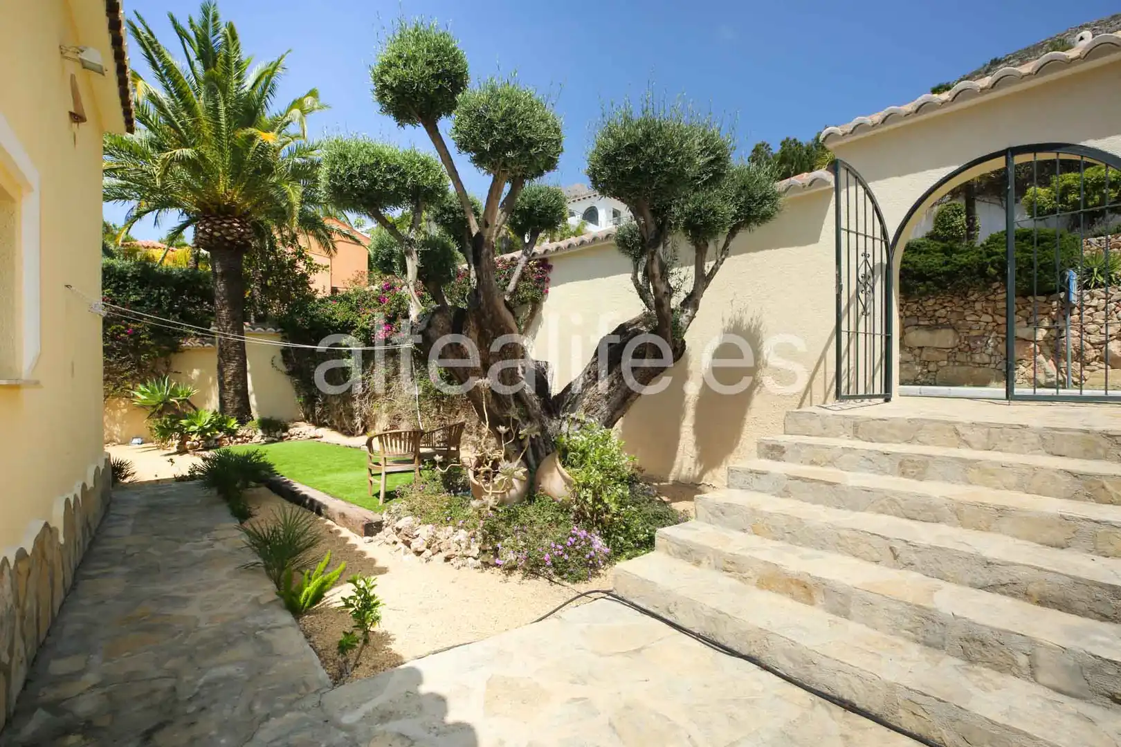 Garden of Houses for sale in Altea  with Air Conditioner, Heating and Private garden