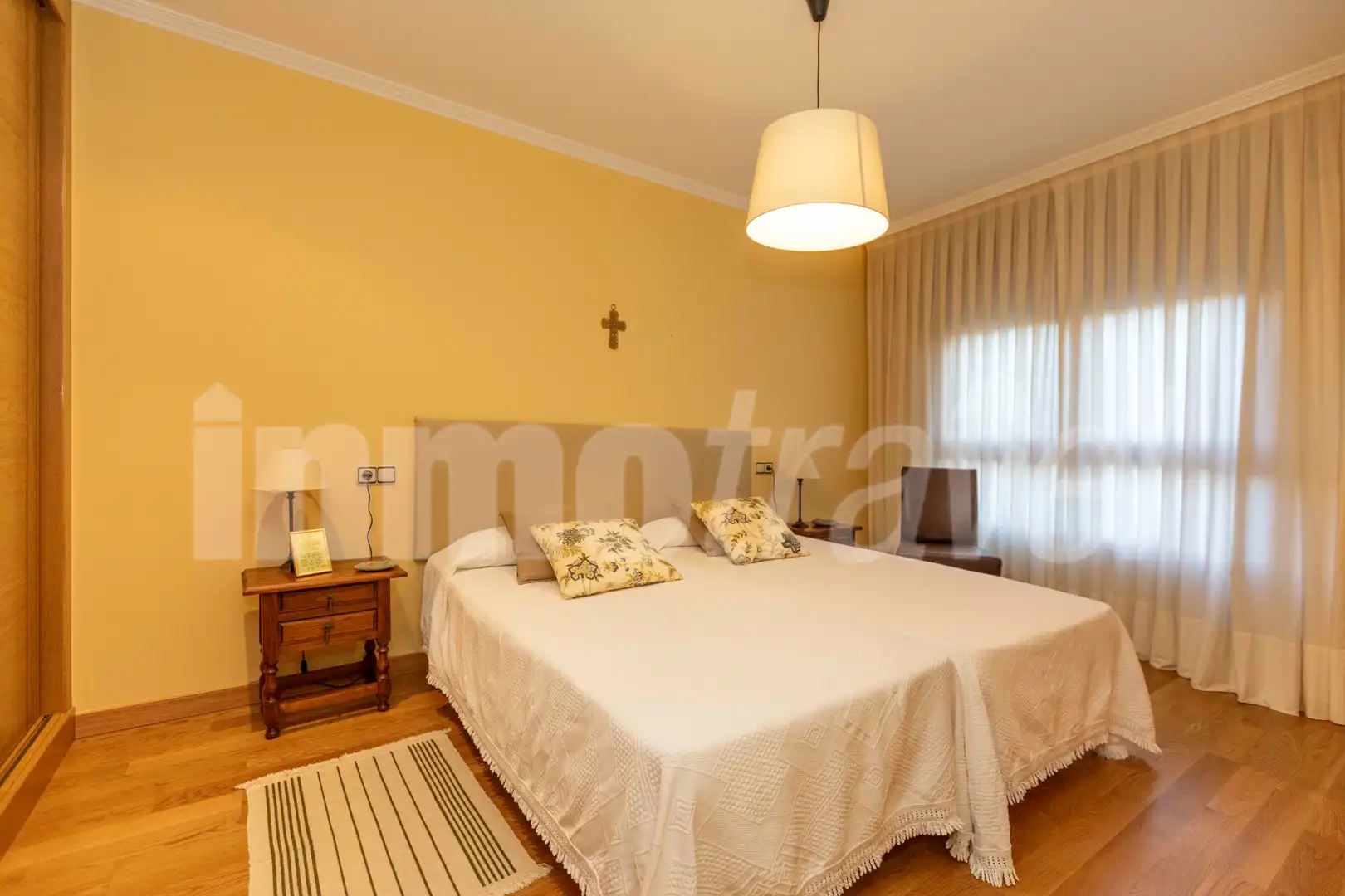 Dormitori de Apartament en venda en Sanxenxo amb Aire condicionat, Parquet i Terrassa