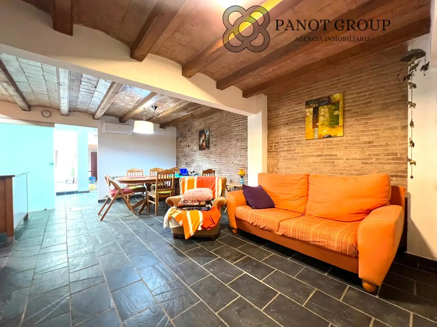 Sala de estar de Dúplex en venta en Barcelona con Aire acondicionado, Calefacción y Terraza
