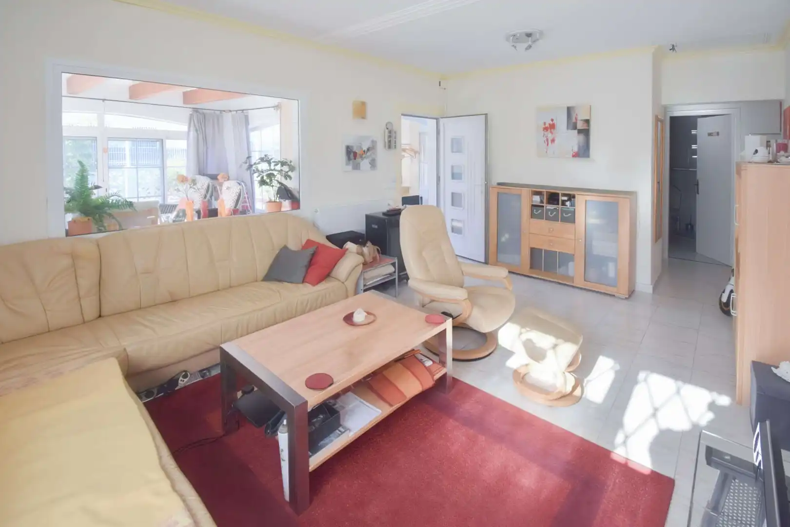 Living room of Houses for sale in Alcúdia  with Air Conditioner, Terrace and Furnished