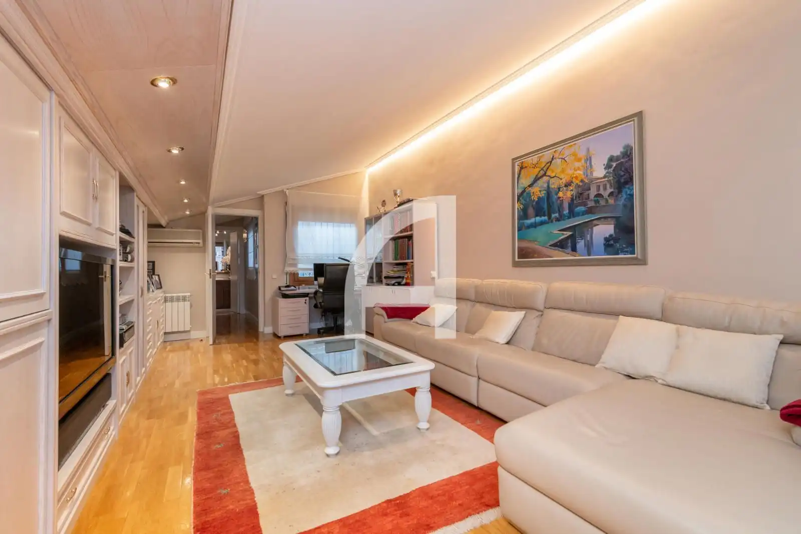 Living room of Duplexes for sale in Girona  with Air Conditioner