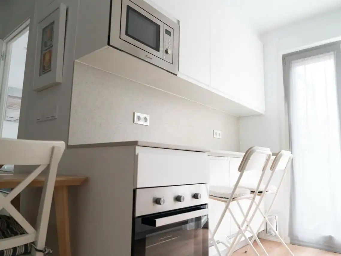 Kitchen of Flat for sale in Centro - Mendibil - Santiago