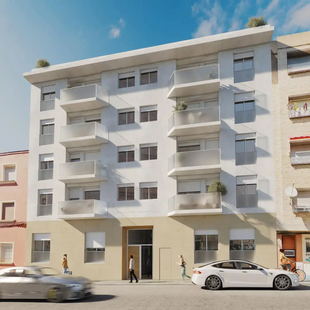 Exterior view of Flat for sale in  Zaragoza Capital  with Parquet flooring