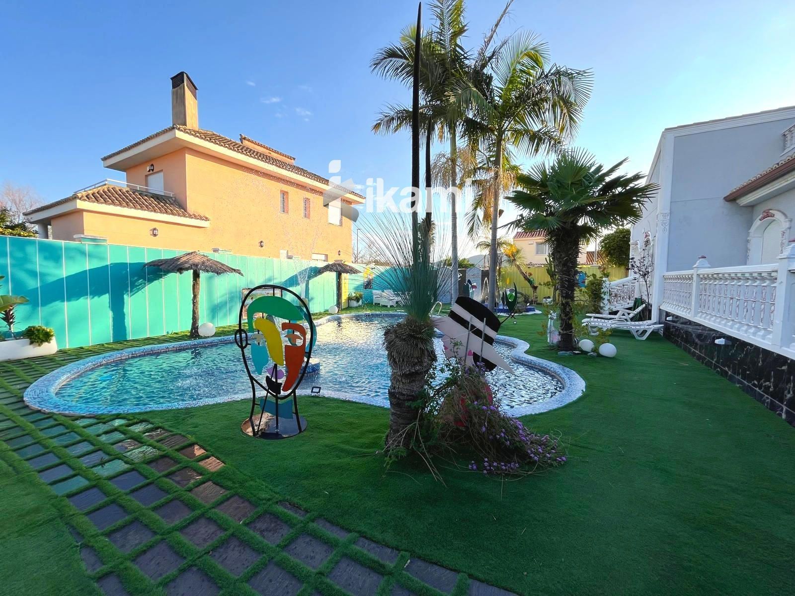 Garden of House or chalet for sale in Gandia  with Air Conditioner, Heating and Terrace