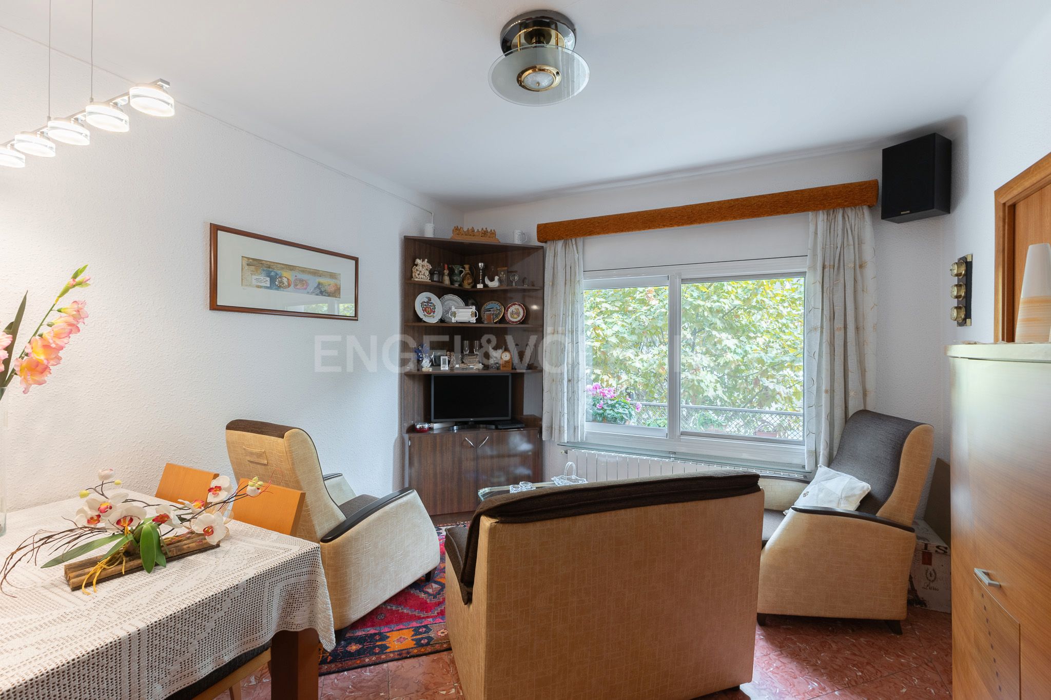 Living room of Apartment for sale in Cornellà de Llobregat  with Heating and Balcony