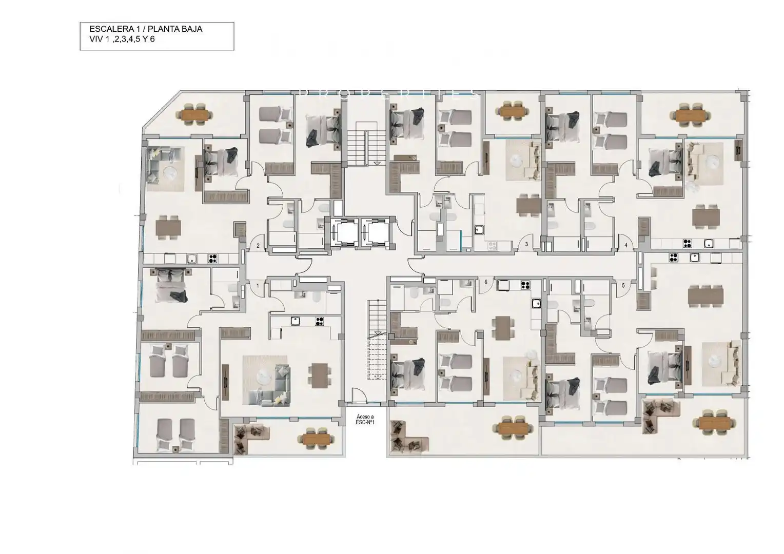 Piso con piscina en venta en Santa Pola ciudad, imagen 6