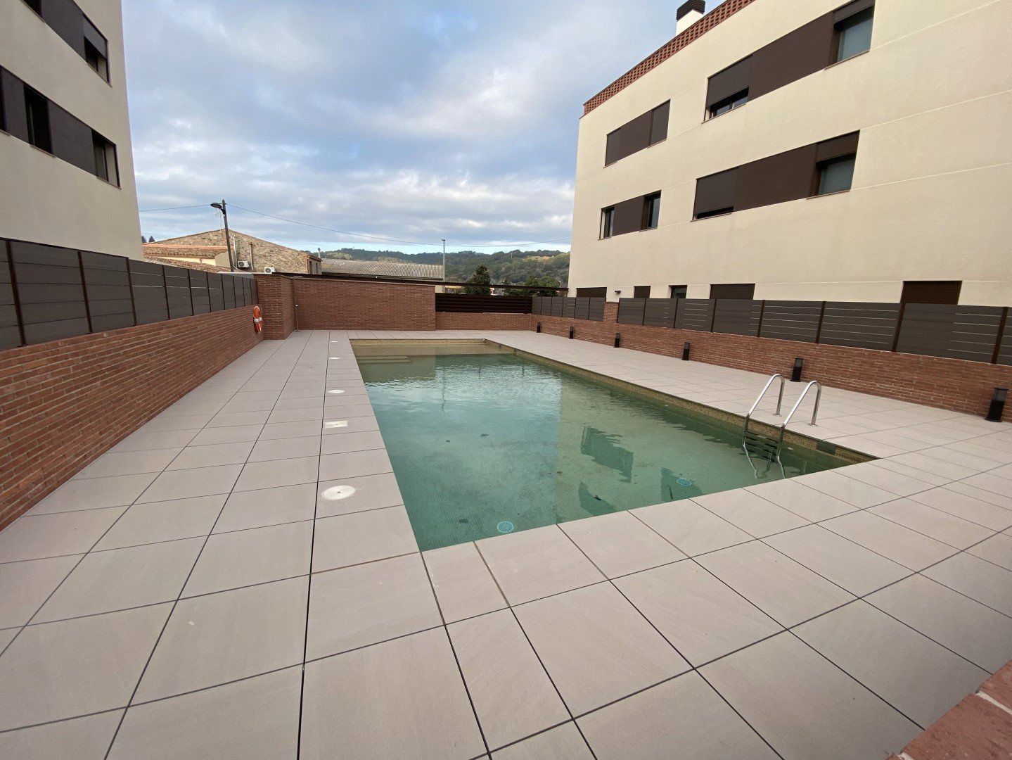 Swimming pool of Flat for sale in La Garriga  with Air Conditioner, Heating and Parquet flooring