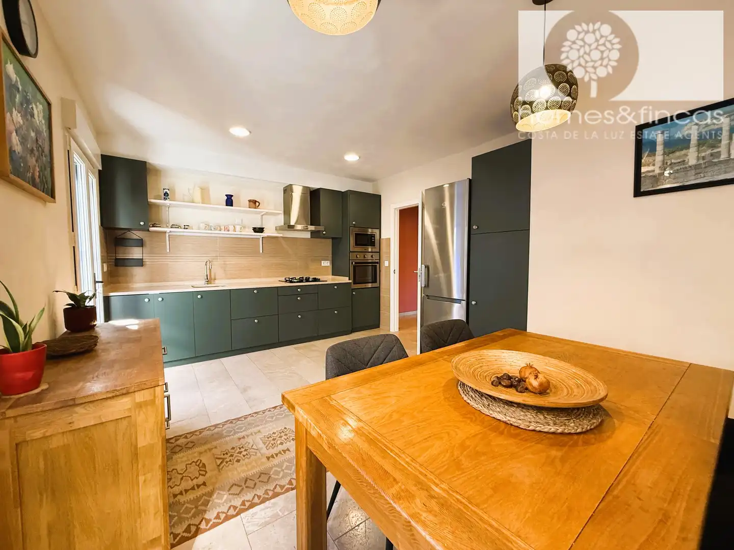Kitchen of Detached homes for sale in Ayamonte  with Air Conditioner, Terrace and Furnished