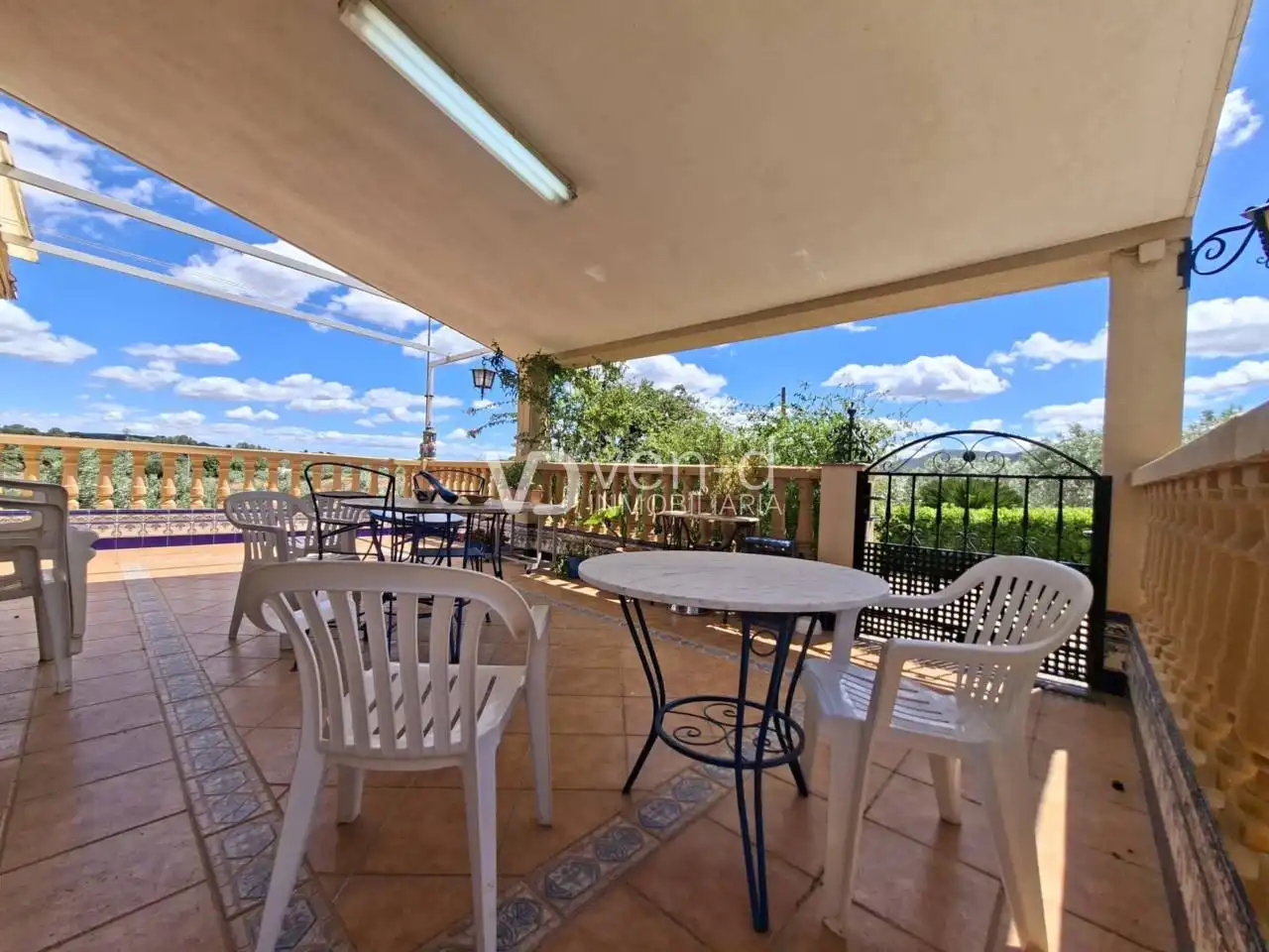 Terraza de Casa o chalet en venta en Enguera con Aire acondicionado, Calefacción y Jardín privado