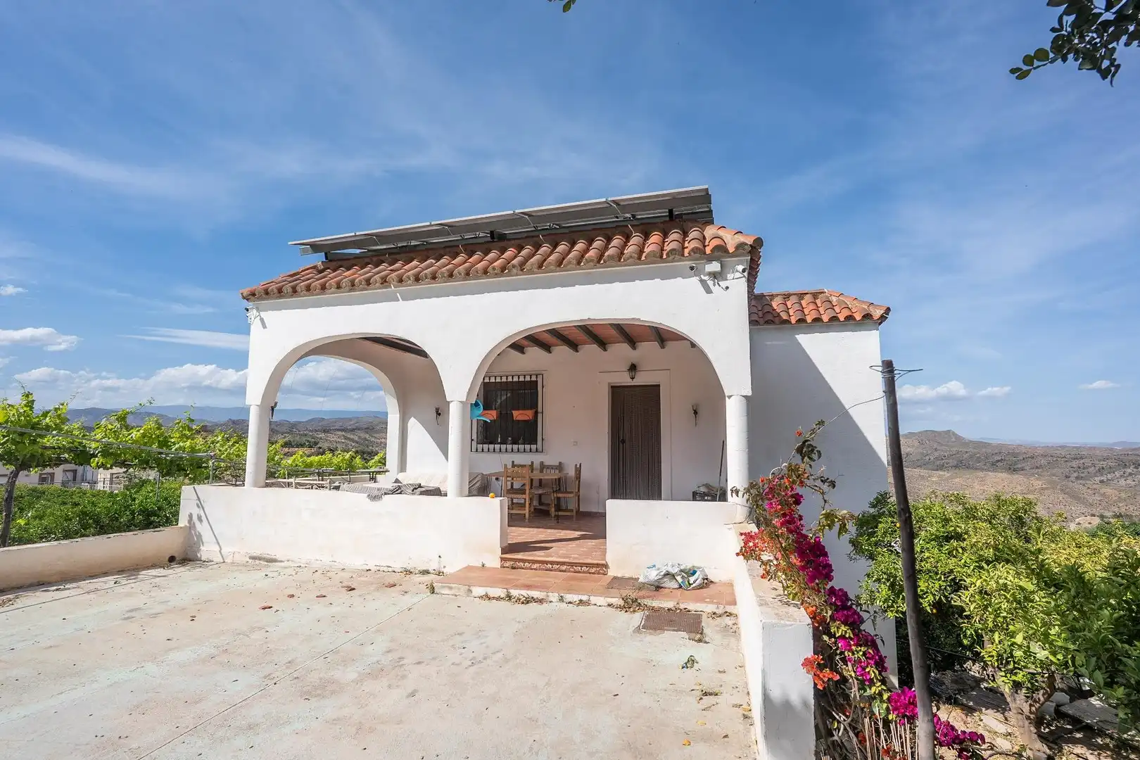 Vista exterior de Casa o chalet en venta en Alhama de Almería con Jardín privado y Terraza