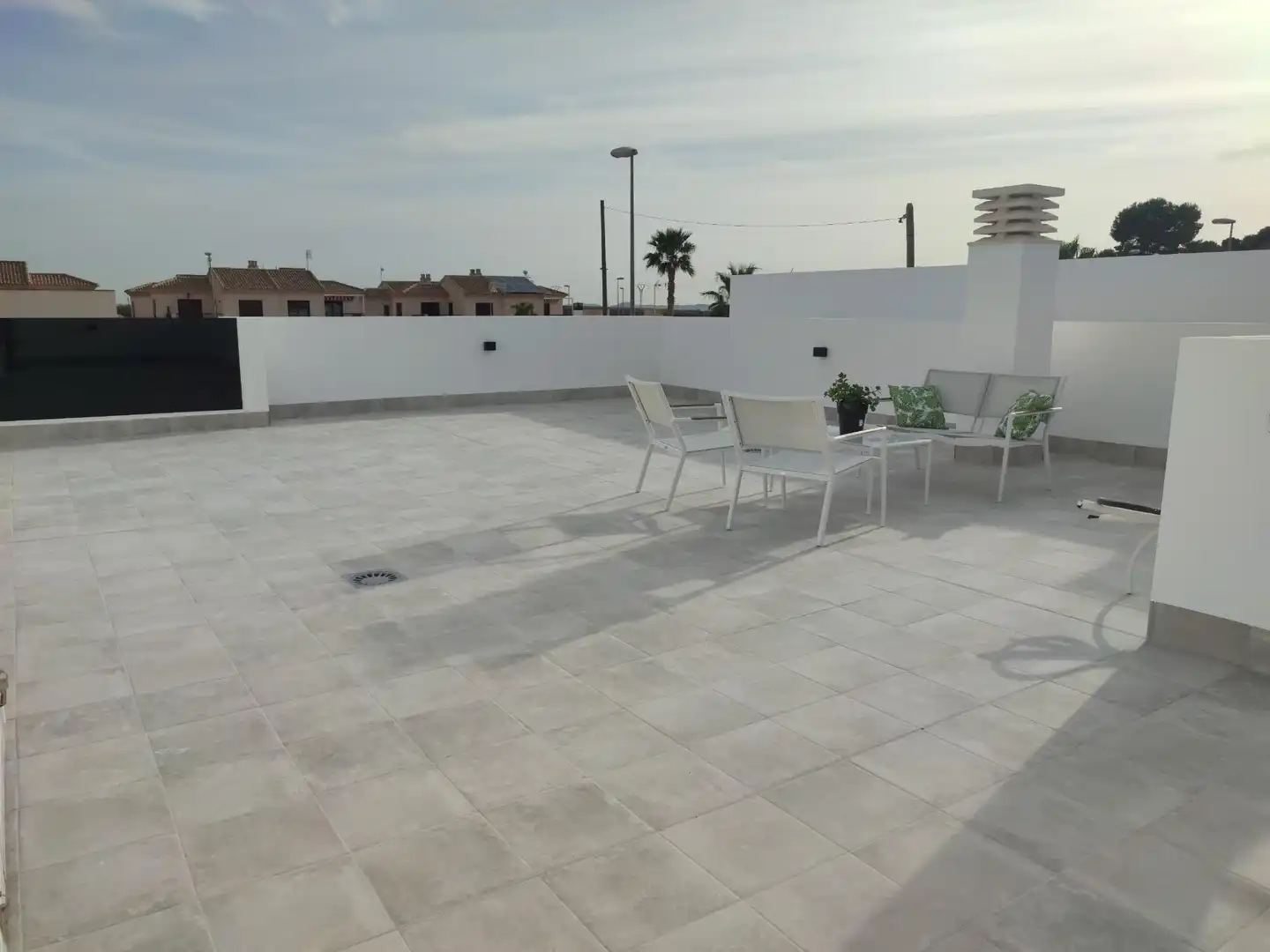 Terrace of Detached homes for sale in Torre-Pacheco  with Private garden, Terrace and Swimming Pool