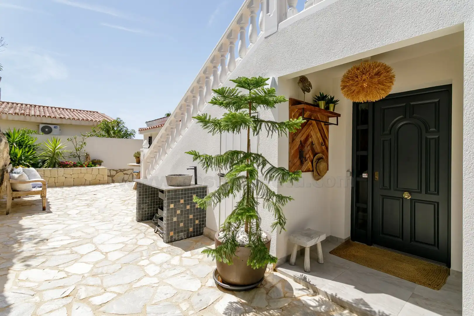Terrassa de Casa o xalet en venda en El Campello amb Aire condicionat, Jardí privat i Terrassa