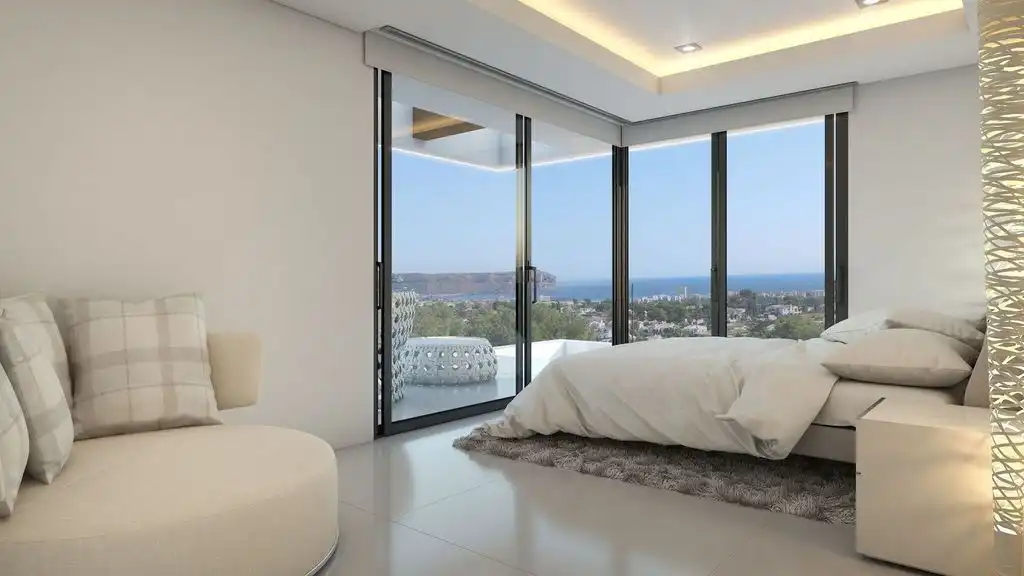 Bedroom of Houses for sale in Jávea / Xàbia  with Air Conditioner, Private garden and Storage room
