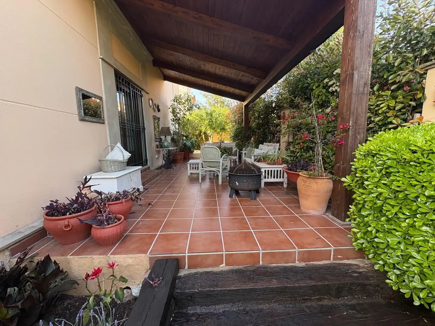 Terrace of Detached homes for sale in Córdoba  with Air Conditioner, Heating and Private garden
