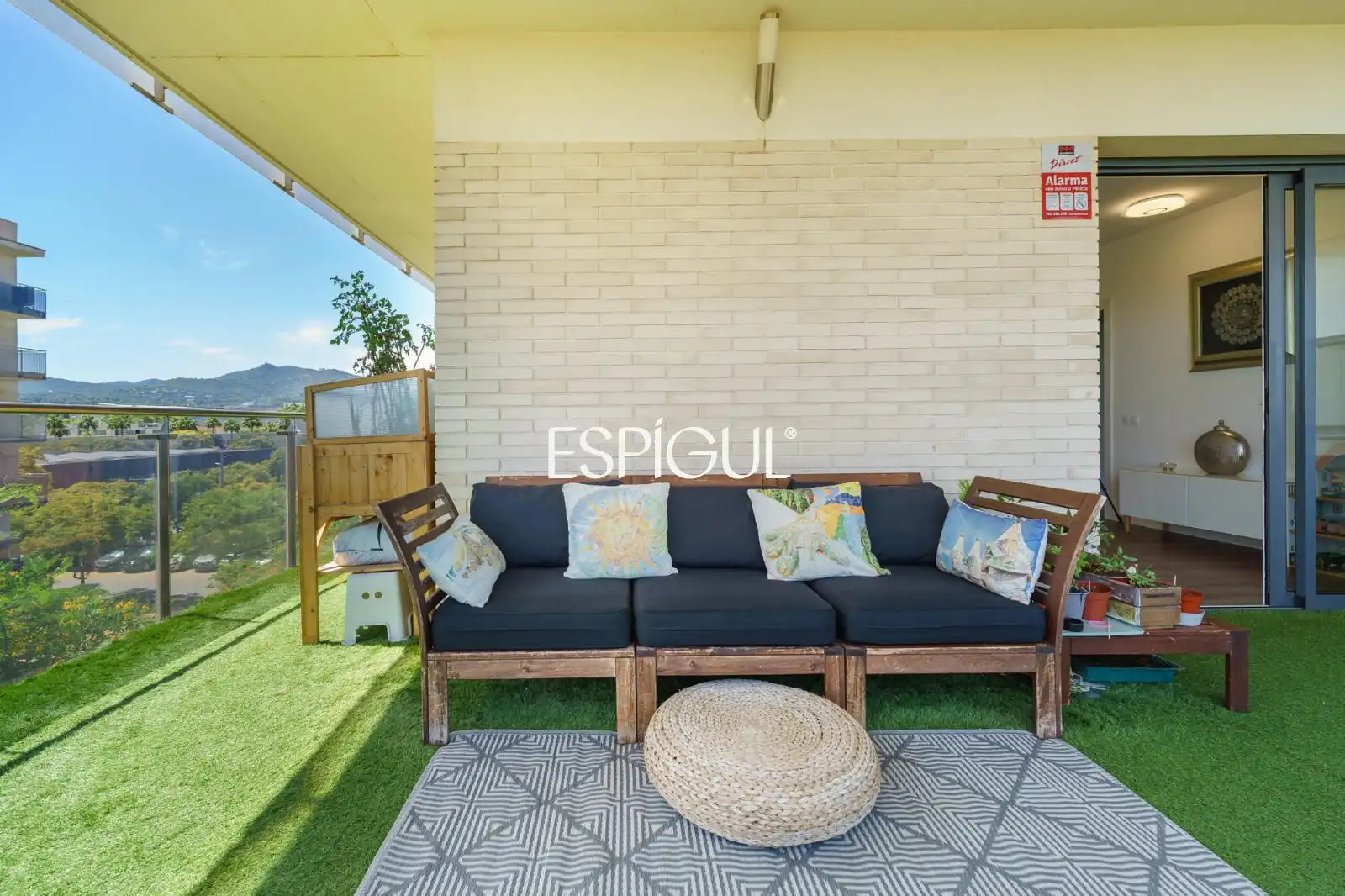 Terrace of Flat for sale in Mataró  with Air Conditioner, Heating and Terrace