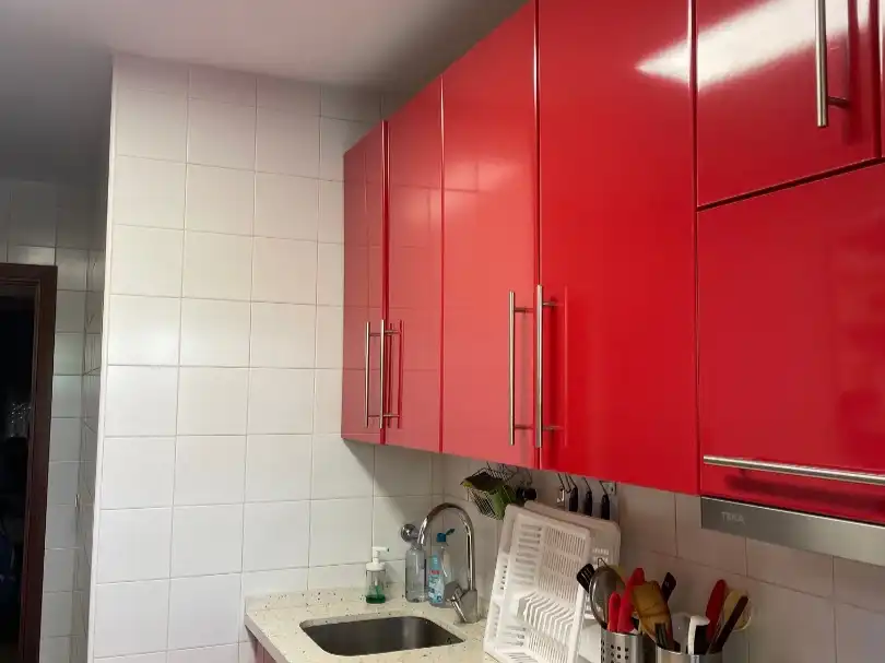 Kitchen of Flat for sale in  Sevilla Capital  with Air Conditioner