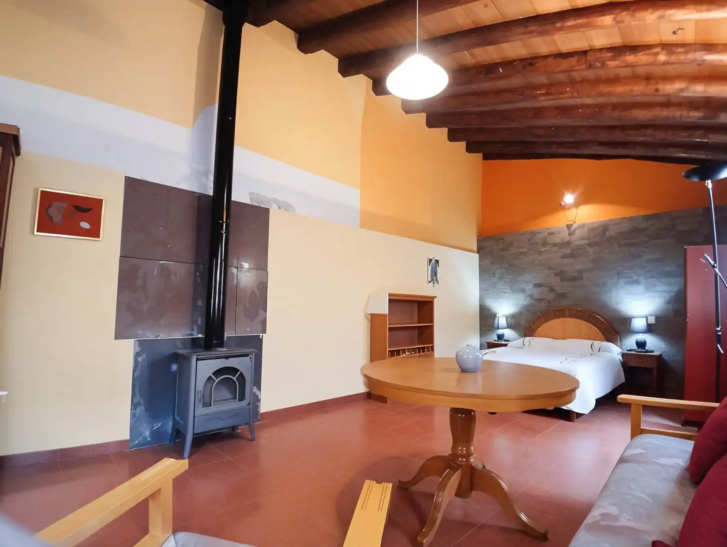 Wohnzimmer von Haus oder Chalet zum Verkauf in Santa María la Real de Nieva mit Privatgarten