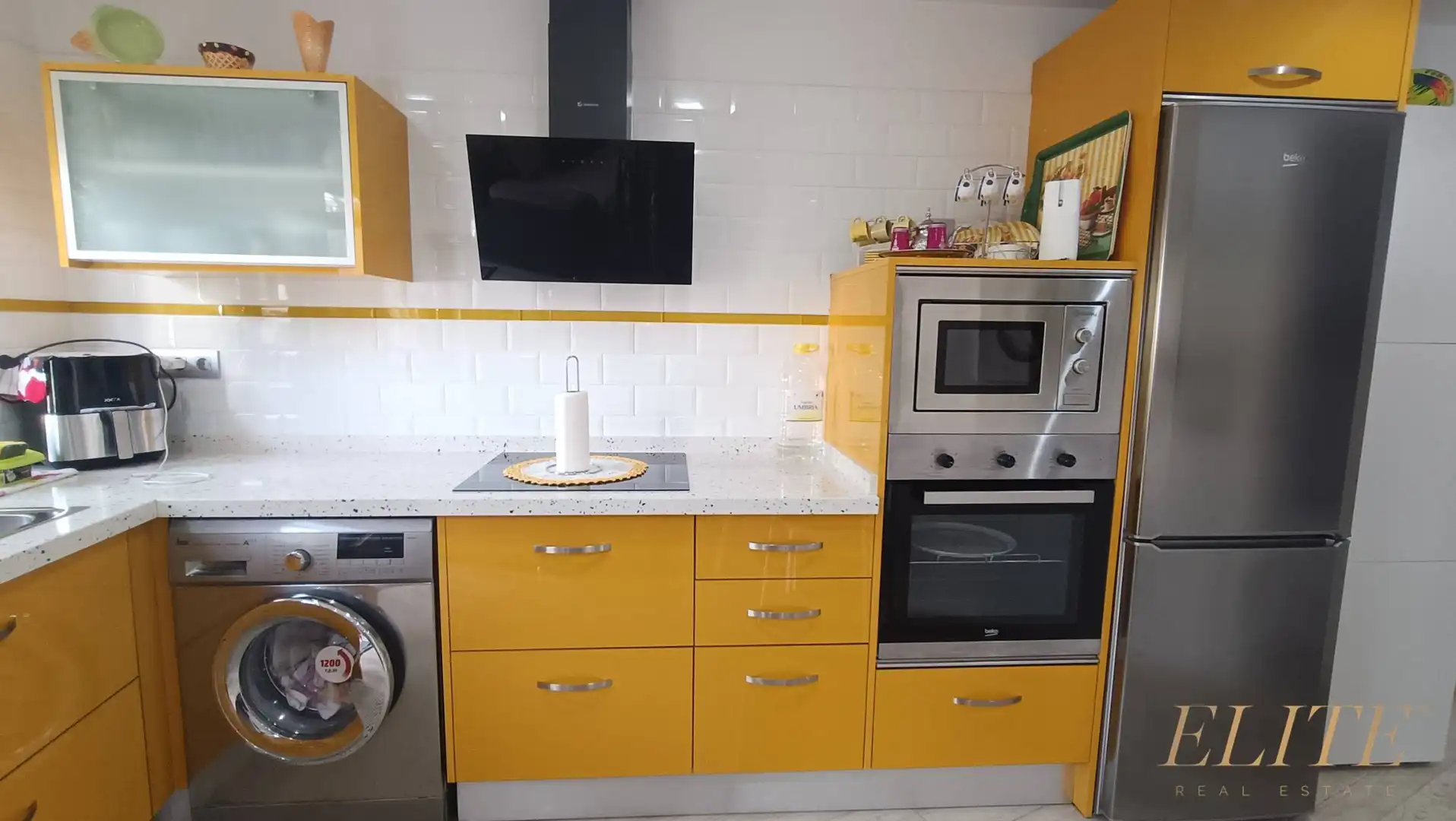 Cuina de Apartament en venda en San Bartolomé de Tirajana amb Aire condicionat i Piscina comunitària