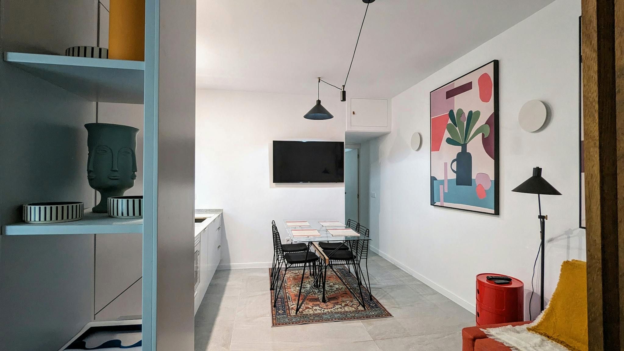 Bedroom of Flat to rent in  Madrid Capital  with Air Conditioner, Heating and Furnished