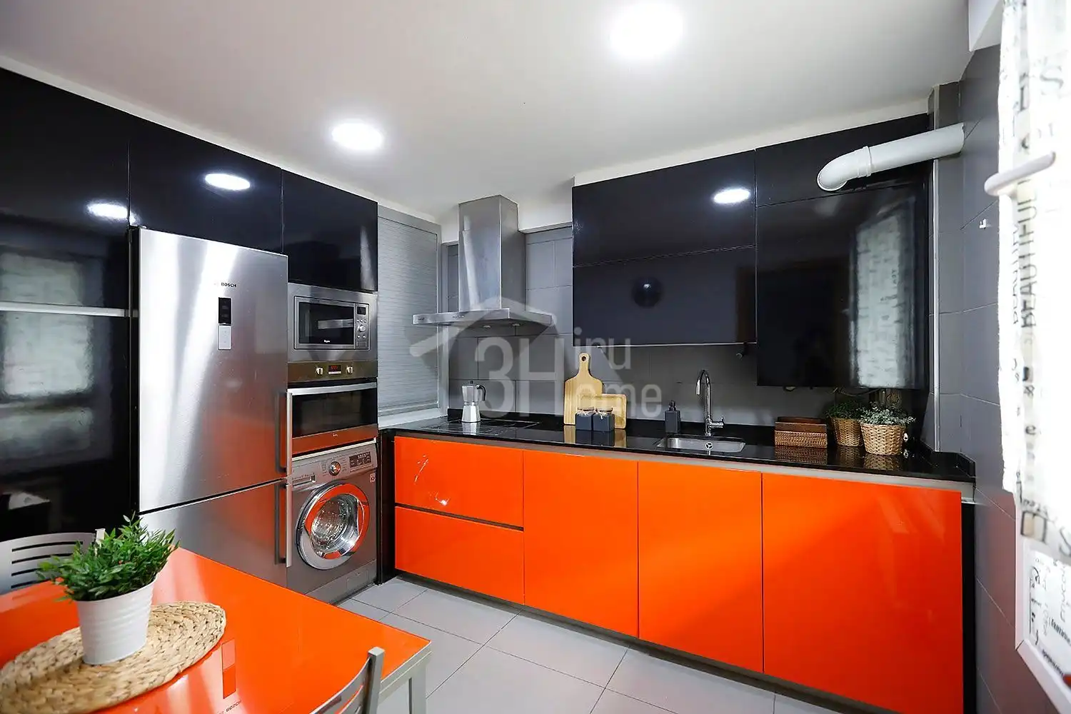 Kitchen of Flat for sale in Irun   with Heating