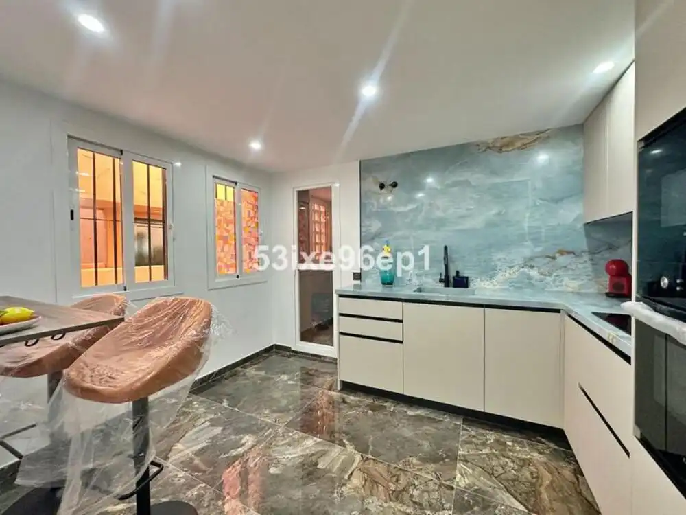 Cocina de Planta baja de alquiler en Marbella con Aire acondicionado, Terraza y Piscina