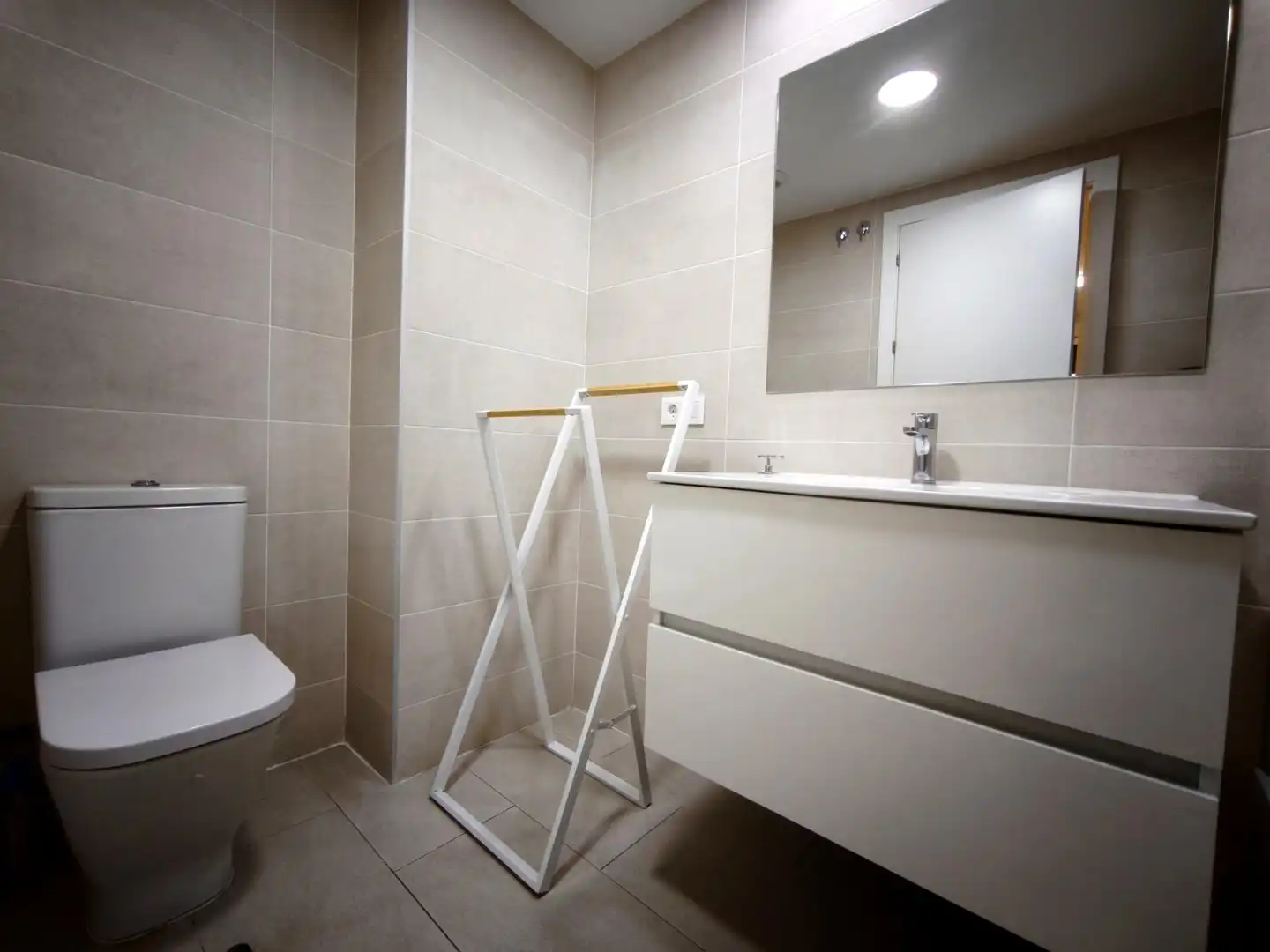 Baño de Piso de alquiler en Valencia con Aire acondicionado, Calefacción y Parquet
