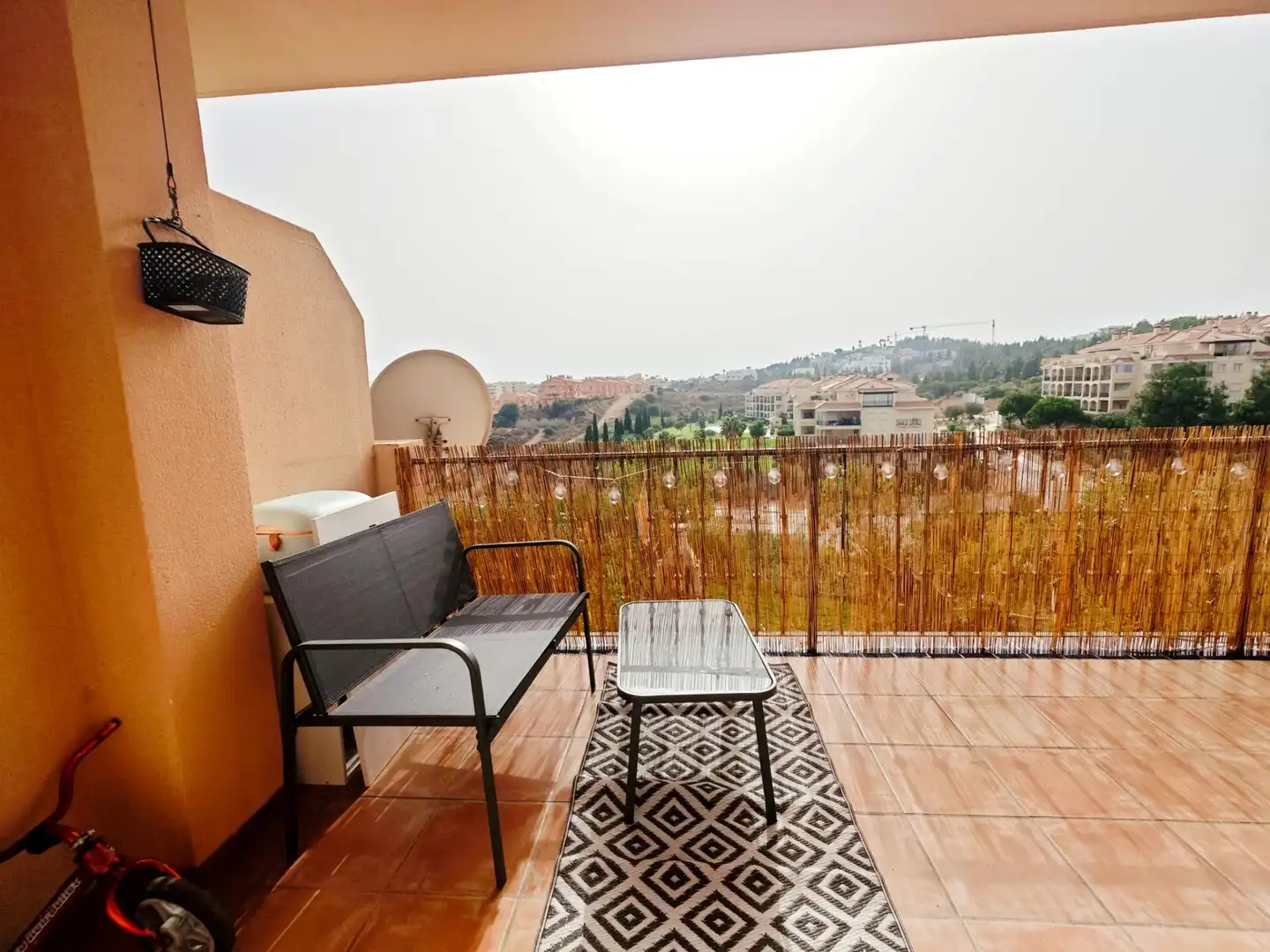 Terrace of Ground floor for rent in Mijas  with Air Conditioner, Private garden and Terrace