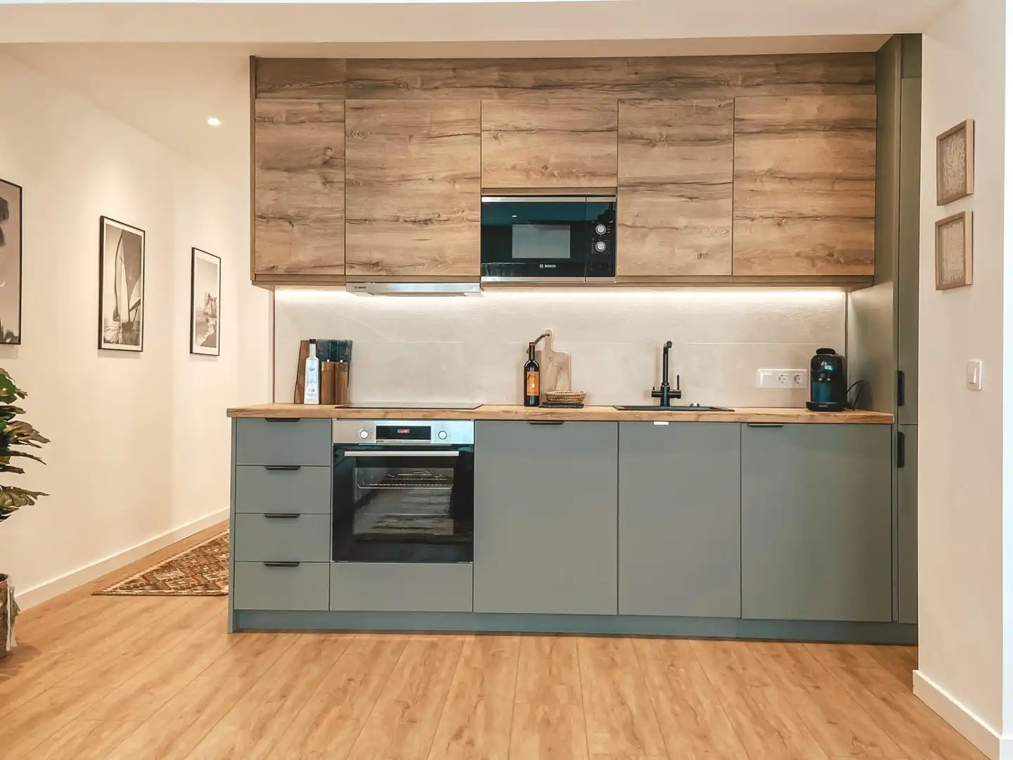 Cocina de Apartamento en venta en  Palma de Mallorca con Aire acondicionado, Trastero y Amueblado