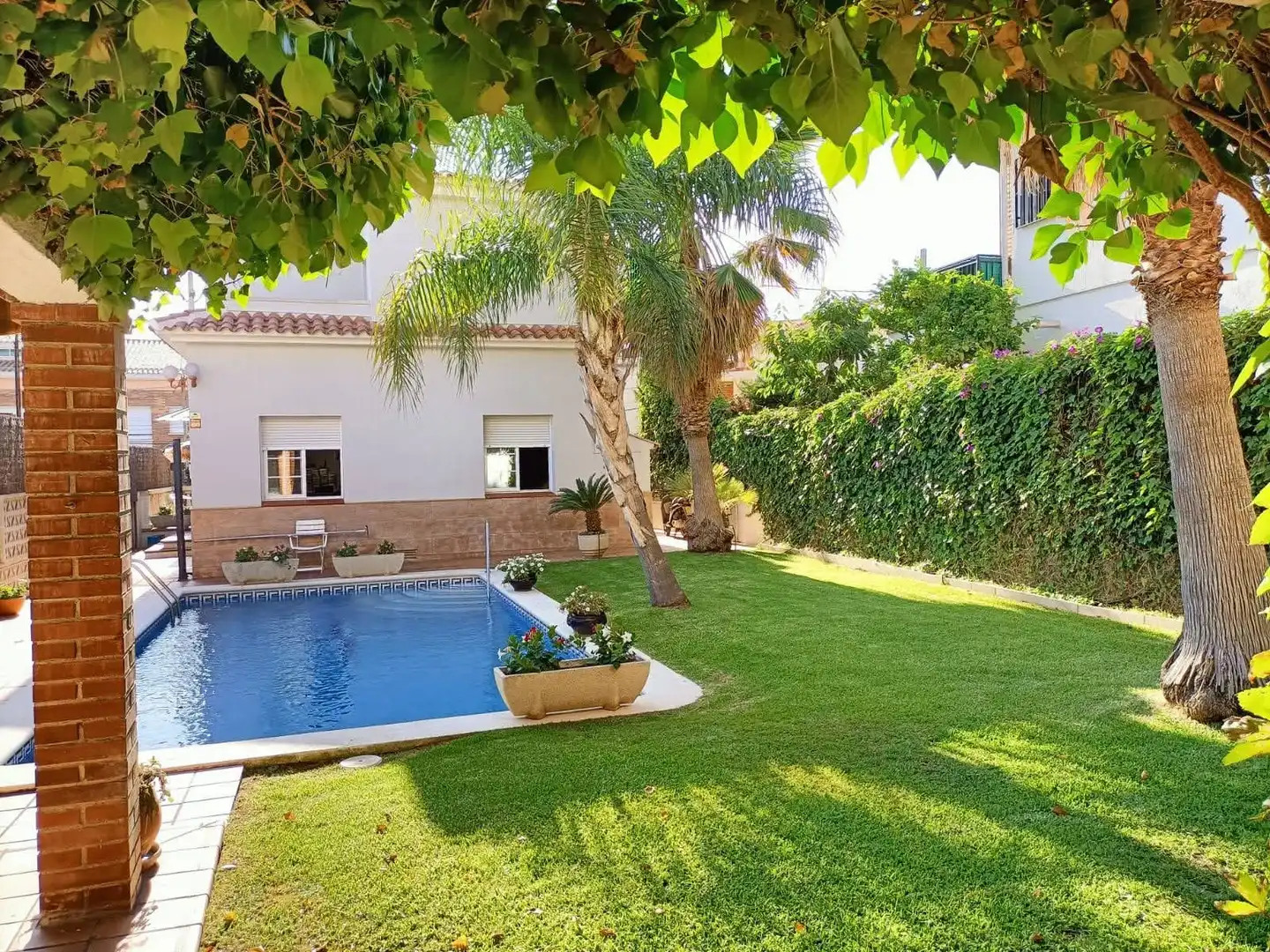 Jardín de Casa o chalet en venta en Calafell con Aire acondicionado, Calefacción y Terraza