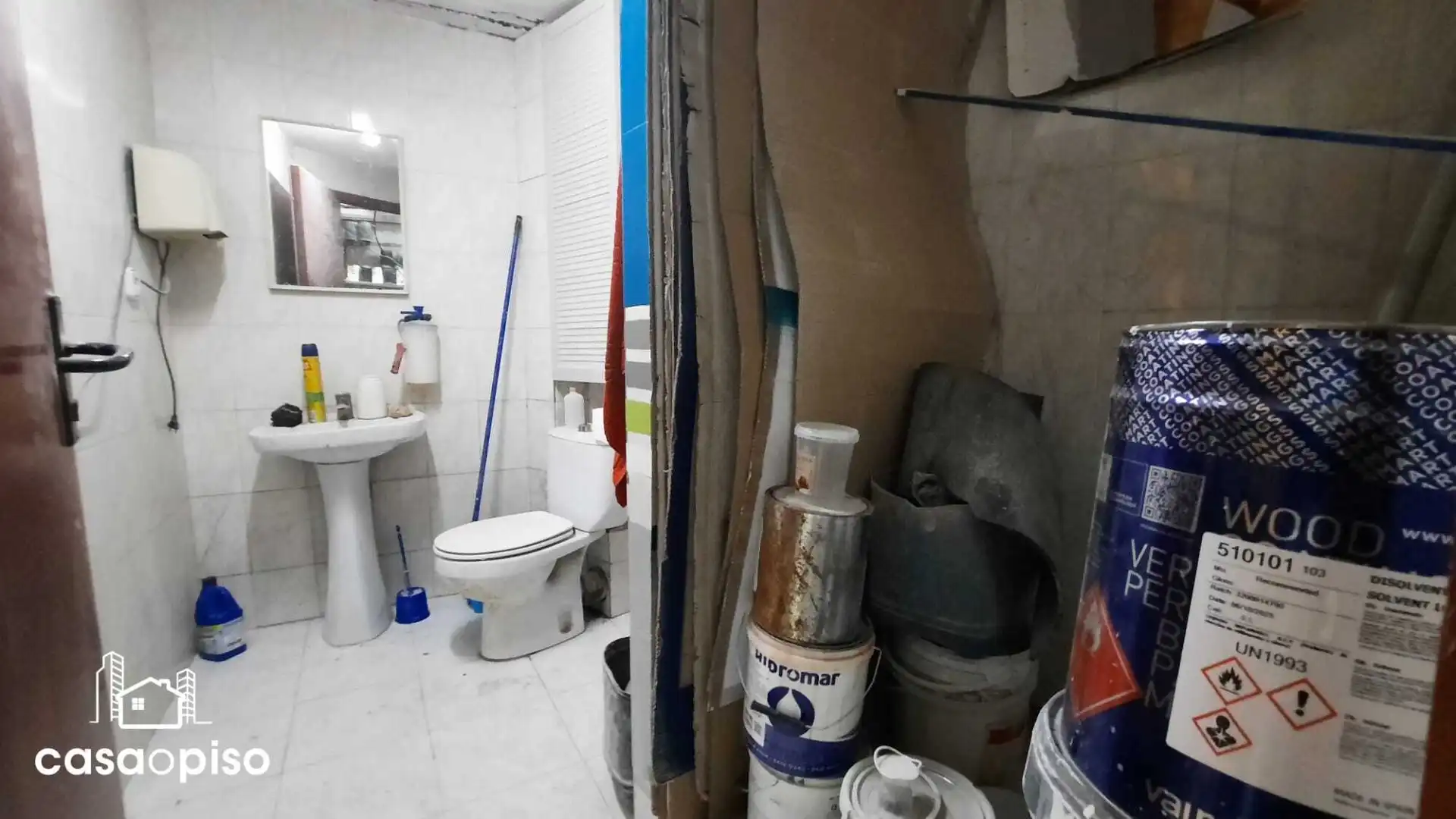 Baño de Nave industrial en venta en Terrassa