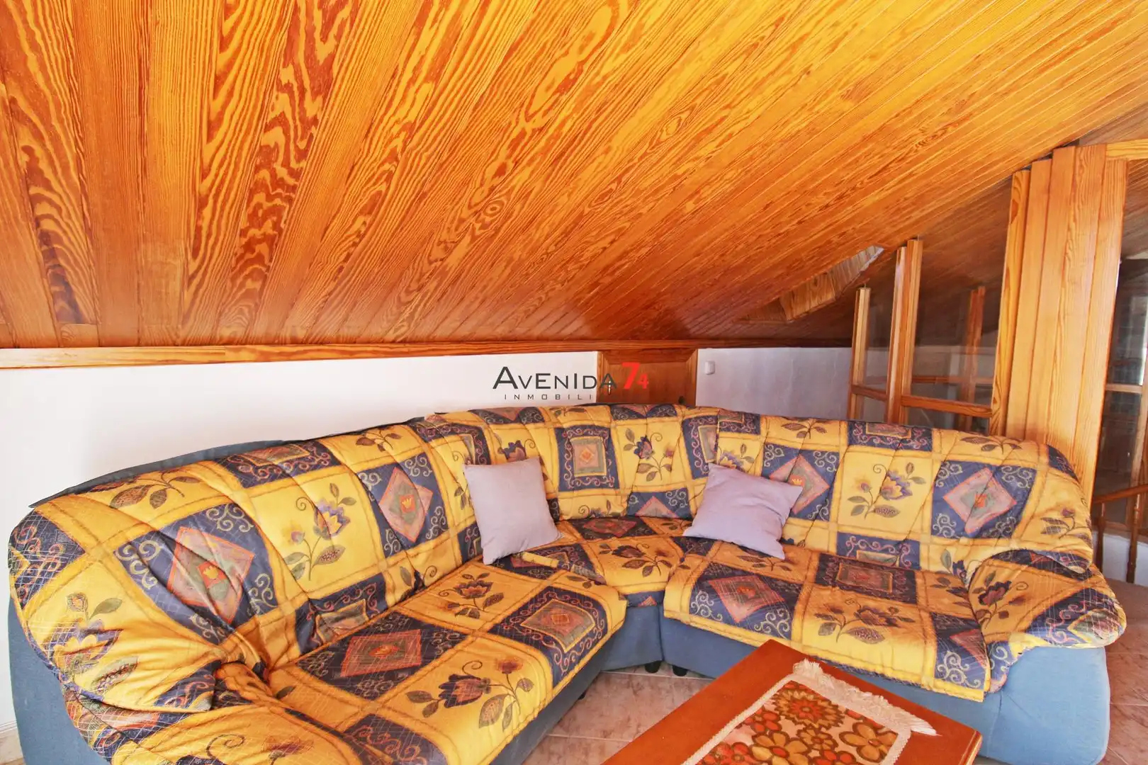Sala d'estar de Casa o xalet en venda en Lorca amb Aire condicionat, Calefacció i Jardí privat