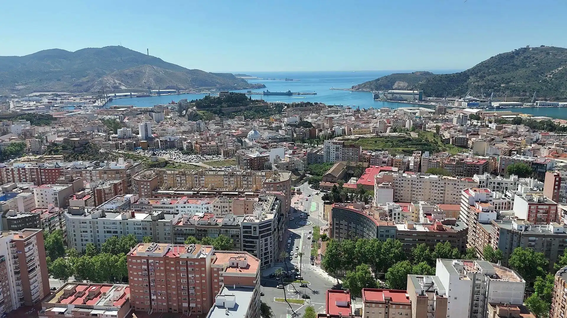 Vista exterior de Piso en venta en Cartagena