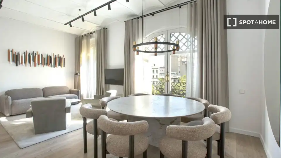 Appartamento con terrazza in affitto a Eixample, imagen 5