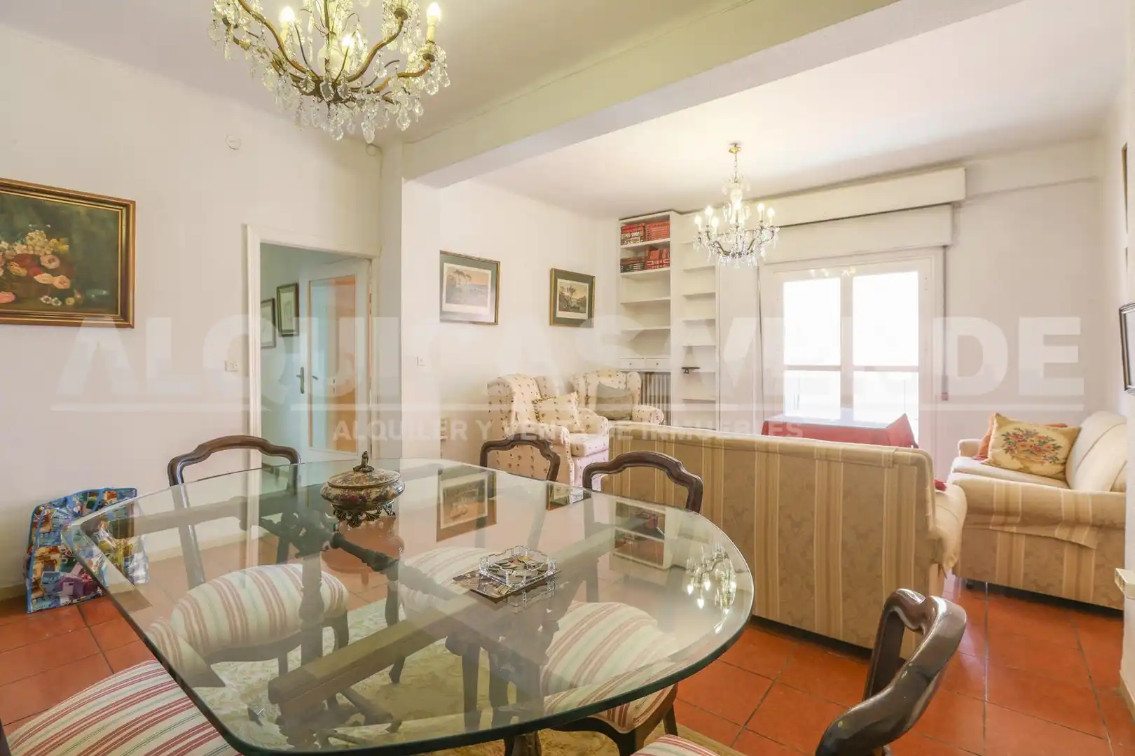 Dining room of Flat for sale in Sevilla  with Heating, Terrace and Balcony